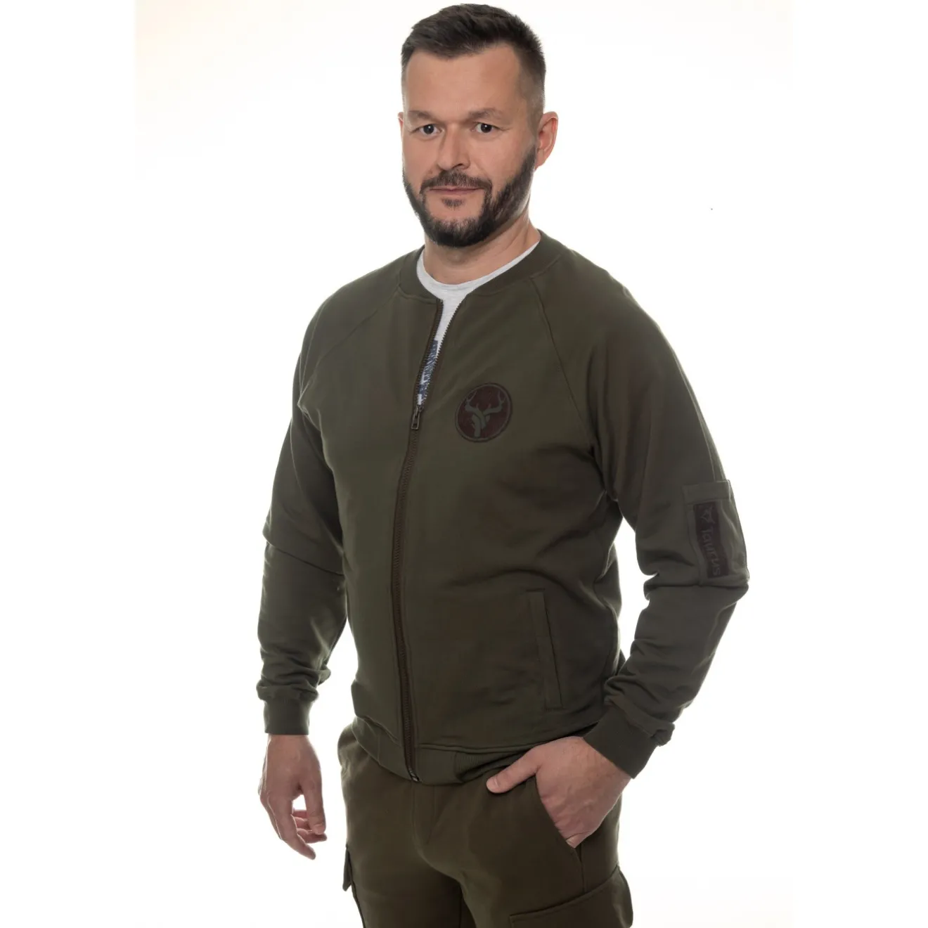 bluza_mska_taurus_horns_l_1.webp Taurus Bluzy, Bluzy Polarowe | Bluzy Polarowe | Bluza męska Horns Logo TA-111-01