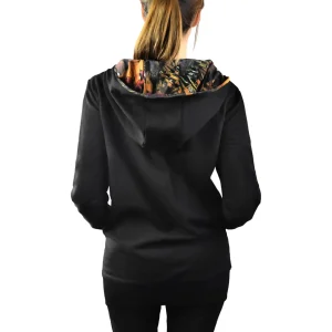 Taurus Bluzy, Bluzy Polarowe | Bluzy, Bluzy Polarowe | Bluza - Black Bird z kapturem TA-042