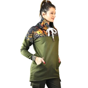 Taurus Bluzy, Bluzy Polarowe | Bluzy Polarowe | Bluza - Black Bird TA-040