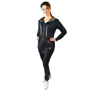 Taurus Bluzy, Bluzy Polarowe | Bluzy, Bluzy Polarowe | Bluza - Black Bird z kapturem TA-042