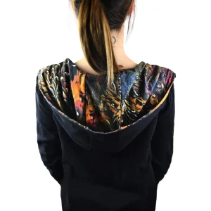 Taurus Bluzy, Bluzy Polarowe | Bluzy, Bluzy Polarowe | Bluza - Black Bird z kapturem TA-042