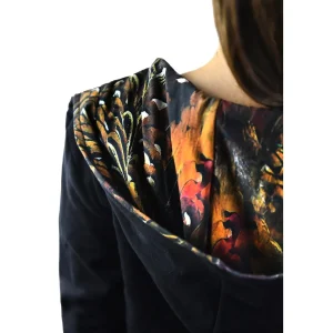 Taurus Bluzy, Bluzy Polarowe | Bluzy, Bluzy Polarowe | Bluza - Black Bird z kapturem TA-042