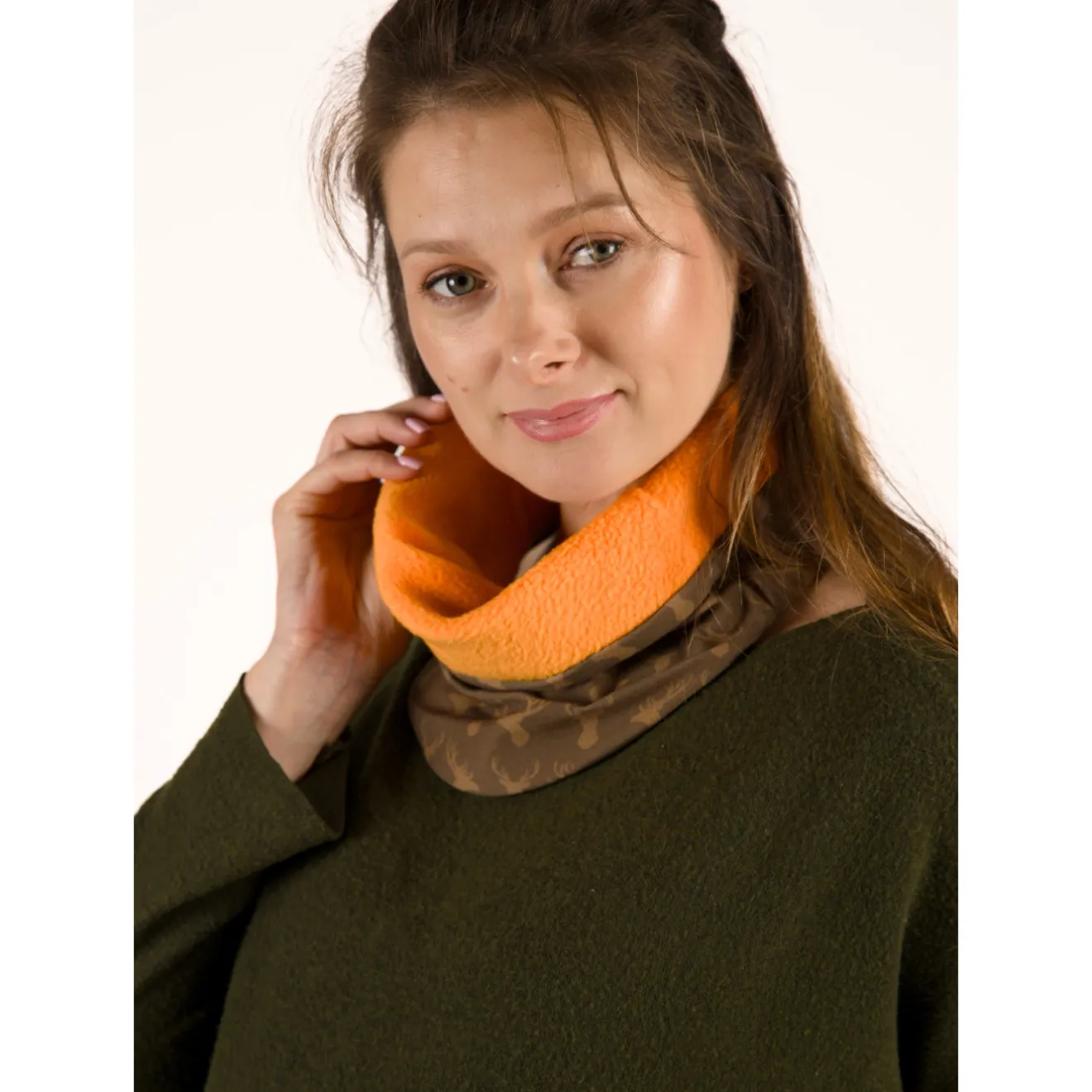 komin_ocieplany_unisex_ta_2-1.webp Damskie Taurus Szaliki, Apaszki, Chusty Damskie | Szaliki, Kołnierze, Chusty | Komin ocieplany unisex - NEW DEER BROWN TA-234-06