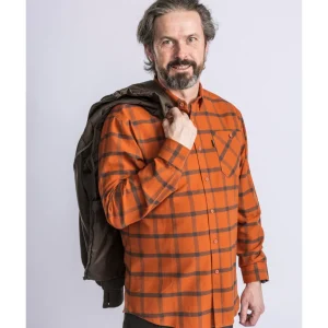 Pinewood Koszule | Koszule Myśliwskie | Koszula męska flanelowa ® VÄRNAMO 5009 (806)