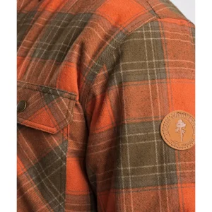 Pinewood Koszule | Koszule Myśliwskie | Koszula męska ocieplana ® FINNVEDEN CHECKED PADDED 5008 (529)