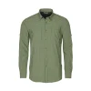 Pinewood Koszule | Koszule | Koszula męska NATURESAFE 5341 Pine Green/Offwhite (760)