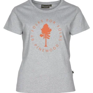 Damskie Pinewood Koszulki, Bluzki Damskie | Koszule Myśliwskie | Koszulka damska ® TREE 3517