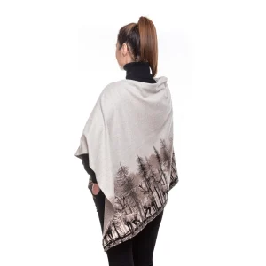 Damskie Taurus Swetry Damskie | Swetry Myśliwskie | Ponczo Forest TA-090