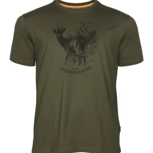 Pinewood Koszulki | Koszulki Myśliwskie | T-shirt 5455 ROE DEER