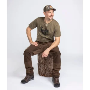 Pinewood Koszulki | Koszulki Myśliwskie | T-shirt 5455 ROE DEER