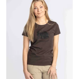 Damskie Pinewood Koszulki, Bluzki Damskie | Koszulki Myśliwskie | T-SHIRT 3451 WILD BOAR