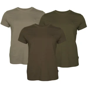 Damskie Pinewood Koszulki, Bluzki Damskie | Koszulki Myśliwskie | T-shirt damski 3-PAC 3447 (720)