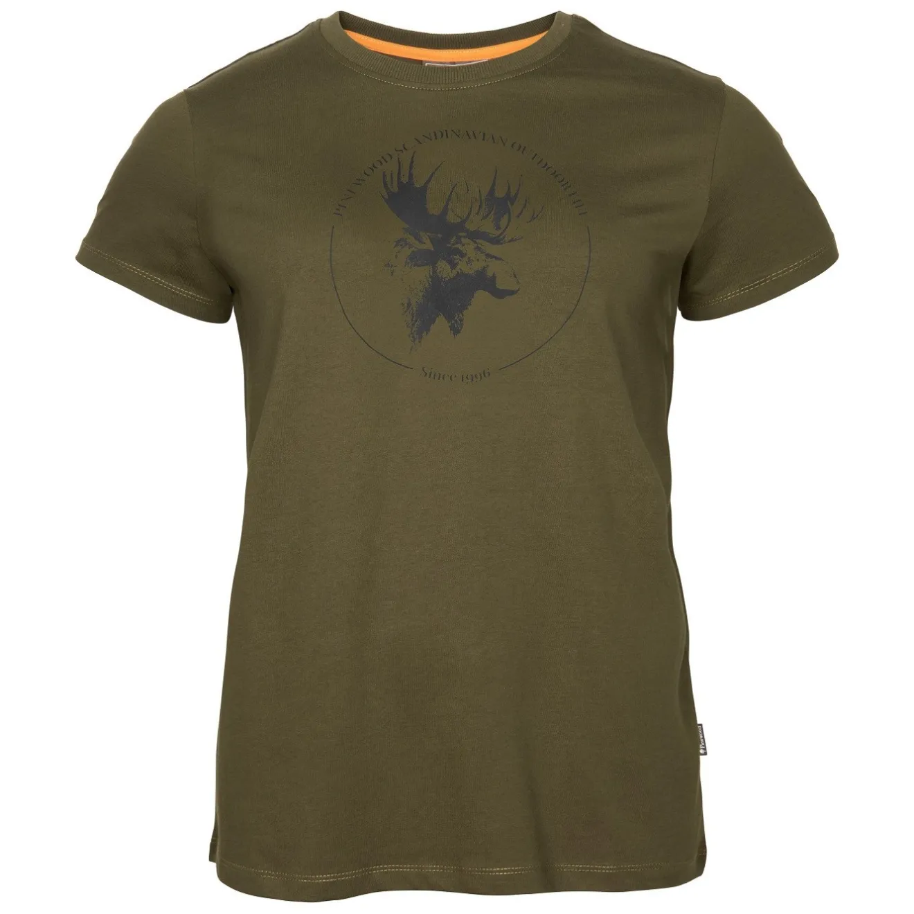 tshirt_pinewood__moose_0.webp Damskie Pinewood Koszulki, Bluzki Damskie | Koszulki Myśliwskie | T-shirt 3450 Moose