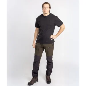 Pinewood Koszulki | Koszulki Myśliwskie | T-SHIRT ® 3-pack: Olive/Shadow Blue/Black 5447