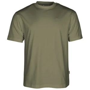 Pinewood Koszulki | Koszulki Myśliwskie | T-SHIRT ® 3-pack: Olive/Shadow Blue/Black 5447